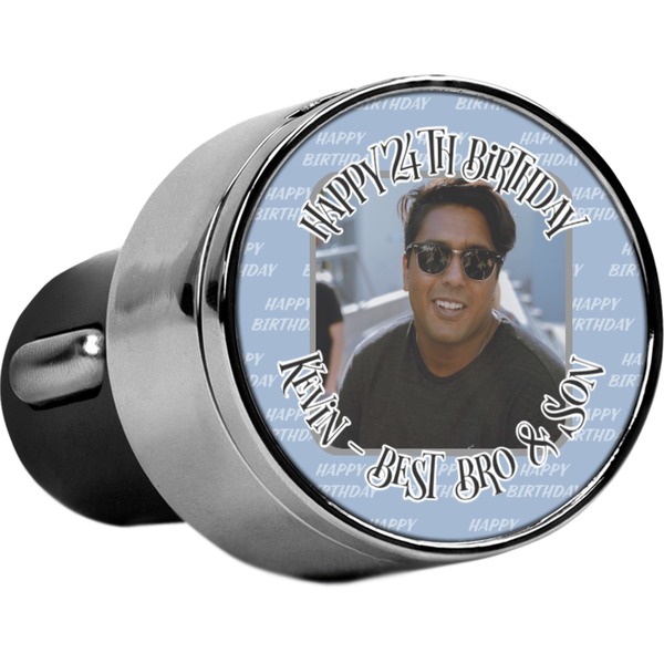 Custom Photo Birthday USB Car Charger (Personalized)