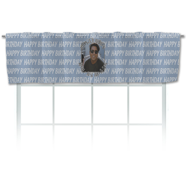 Custom Photo Birthday Valance (Personalized)