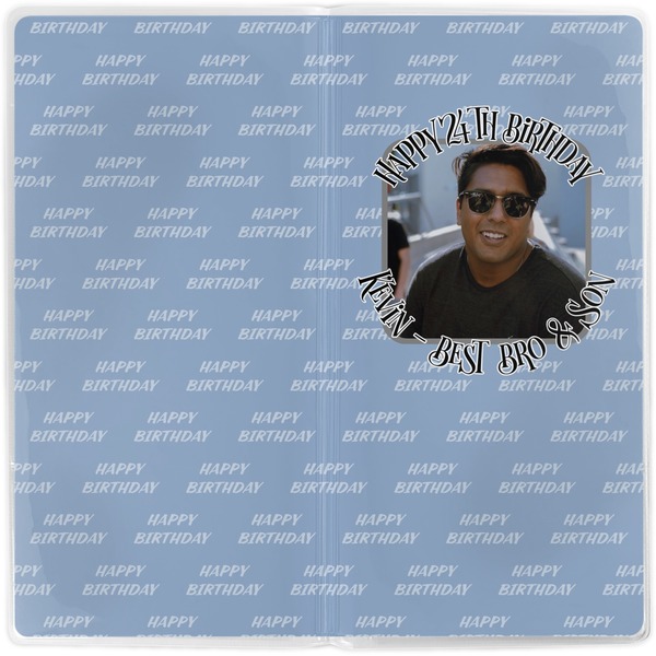 Photo Birthday Vinyl Document Wallet - Apvl