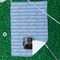 Photo Birthday Waffle Weave Golf Towel - In Context