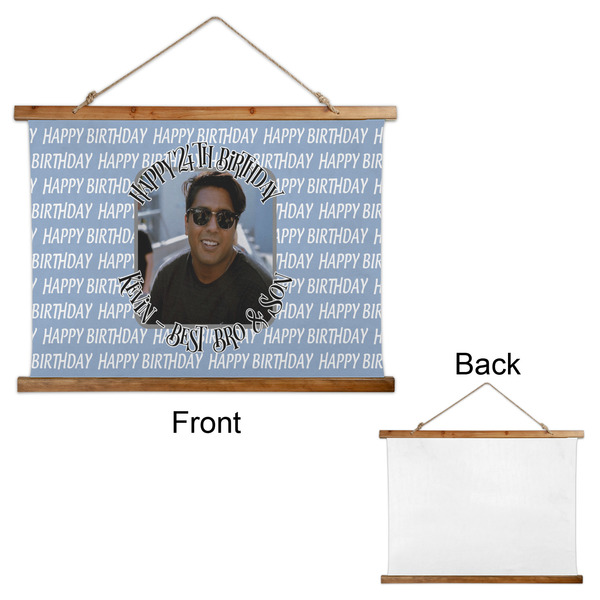 Photo Birthday Wall Hanging Tapestry - Landscape - APPROVAL