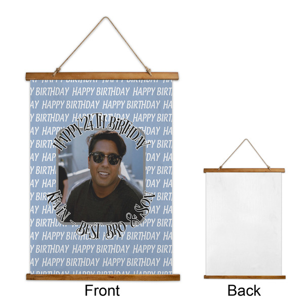 Photo Birthday Wall Hanging Tapestry - Portrait - APPROVAL