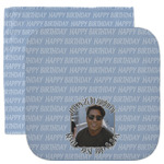 Photo Birthday Facecloth / Wash Cloth (Personalized)