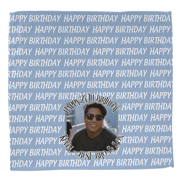 Photo Birthday Washcloth - Front - No Soap