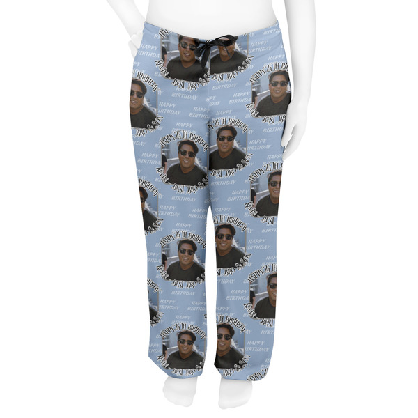 Photo Birthday Women's Pj on model - Front