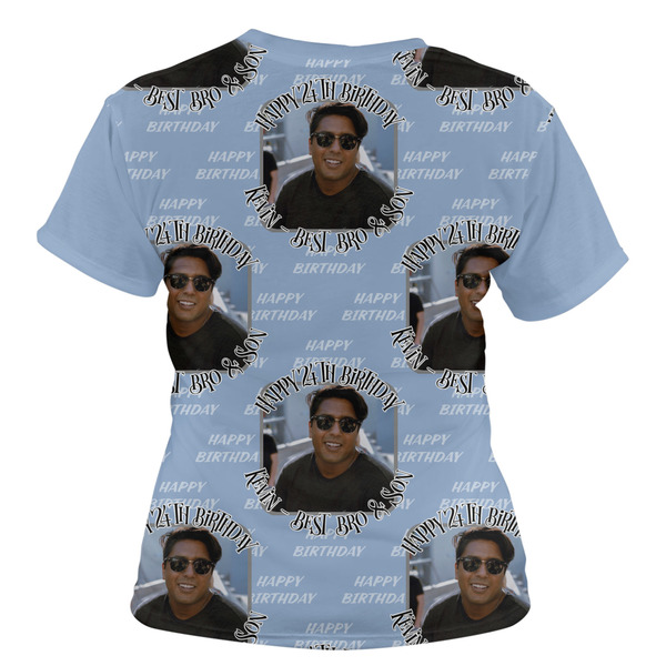 Photo Birthday Women's T-shirt Back
