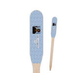 Photo Birthday Paddle Wooden Food Picks - Double Sided