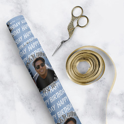 Photo Birthday Wrapping Paper Roll - Small