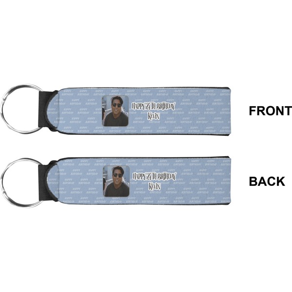 Photo Birthday Wristlet (Front + Back)