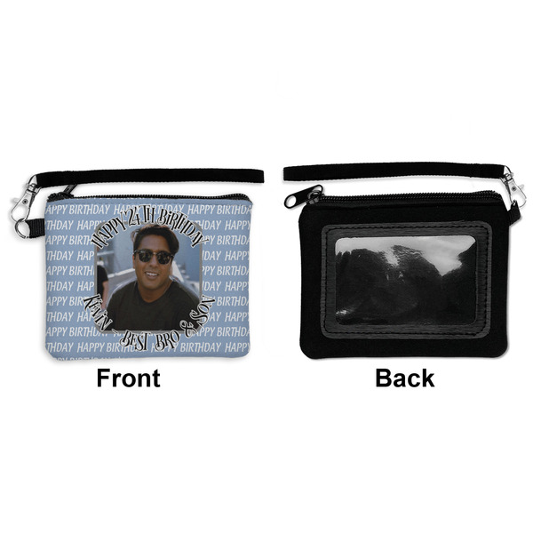Photo Birthday Wristlet ID Cases - Front & Back