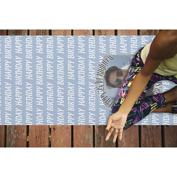 Photo Birthday Yoga Mats - LIFESTYLE
