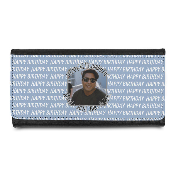Custom Photo Birthday Leatherette Ladies Wallet (Personalized)