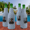 Photo Birthday Zipper Bottle Cooler - Set of 4 - LIFESTYLE
