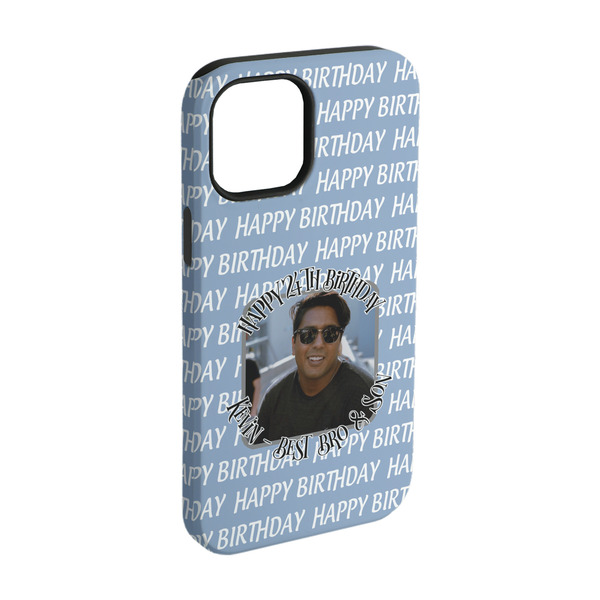 Custom Photo Birthday iPhone Case - Rubber Lined - iPhone 15 Pro