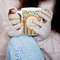 Swirls, Floral & Stripes 11oz Coffee Mug - LIFESTYLE