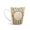 Swirls, Floral & Stripes 12 Oz Latte Mug - Front