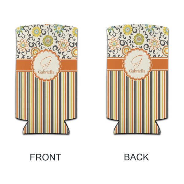 Swirls, Floral & Stripes 12oz Tall Can Sleeve - APPROVAL
