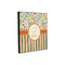 Swirls, Floral & Stripes 12x12 Wood Print - Angle View