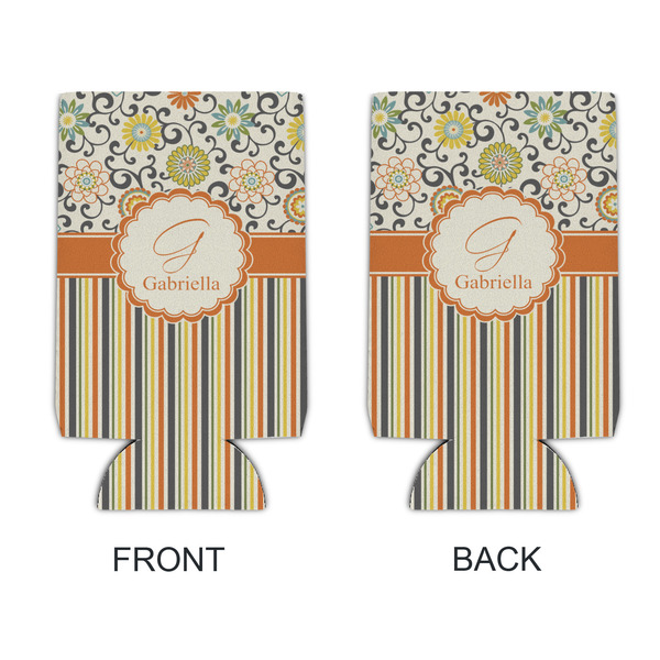 Swirls, Floral & Stripes 16oz Can Sleeve - APPROVAL
