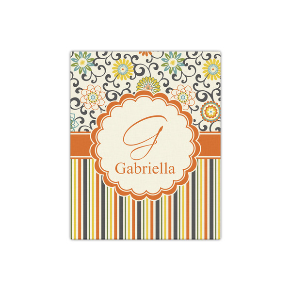 Swirls, Floral & Stripes 16x20 - Canvas Print - Front View