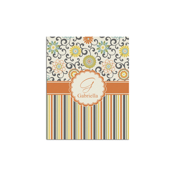 Custom Swirls, Floral & Stripes Poster - Multiple Sizes (Personalized)