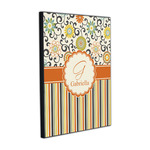 Swirls, Floral & Stripes Wood Prints (Personalized)