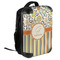 Swirls, Floral & Stripes 18" Hard Shell Backpacks - ANGLED VIEW