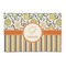 Swirls, Floral & Stripes 2' x 3' Indoor Area Rug (Personalized)