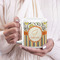 Swirls, Floral & Stripes 20oz Coffee Mug - LIFESTYLE