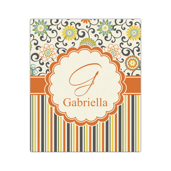 Swirls, Floral & Stripes 20x24 - Canvas Print - Front View
