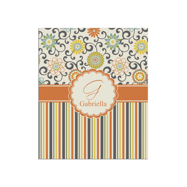Custom Swirls, Floral & Stripes Poster - Matte - 20x24 (Personalized)