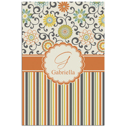 Swirls, Floral & Stripes Poster - Matte - 24x36 (Personalized)