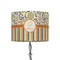 Swirls, Floral & Stripes 8" Drum Lamp Shade - Fabric (Personalized)