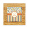 Swirls, Floral & Stripes Bamboo Trivet with Ceramic Tile Insert (Personalized)