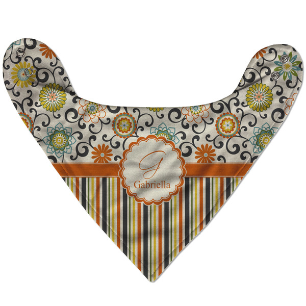 Swirls, Floral & Stripes Bandana Flat Approval