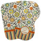 Swirls, Floral & Stripes Burp Cloth (Personalized)