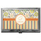 Swirls, Floral & Stripes Business Card Case