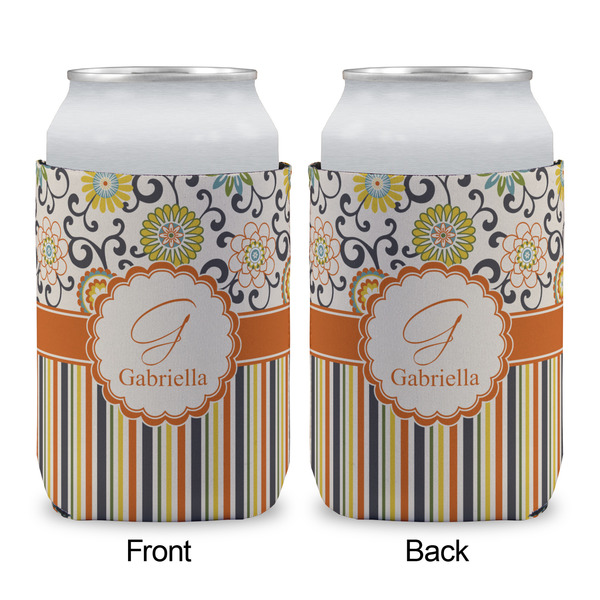 Swirls, Floral & Stripes Can Sleeve - APPROVAL (single)