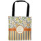 Swirls, Floral & Stripes Auto Back Seat Organizer Bag (Personalized)