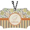 Swirls, Floral & Stripes Rear View Mirror Ornament (Personalized)