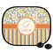 Swirls, Floral & Stripes Car Side Window Sun Shade (Personalized)