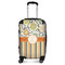 Swirls, Floral & Stripes Carry-On Travel Bag - With Handle