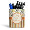 Swirls, Floral & Stripes Ceramic Pen Holder - Main