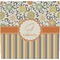 Swirls, Floral & Stripes Ceramic Tile Hot Pad