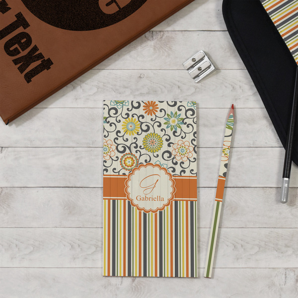 Swirls, Floral & Stripes Colored Pencils - In Context