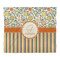 Swirls, Floral & Stripes Comforter - King - Front