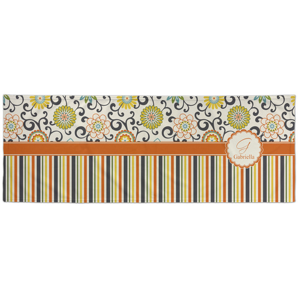 Swirls, Floral & Stripes Cooling Towel- Approval