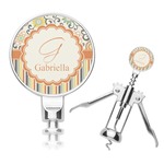 Swirls, Floral & Stripes Corkscrew (Personalized)