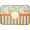 Swirls, Floral & Stripes Dish Drying Mat (Personalized)
