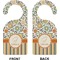 Swirls, Floral & Stripes Door Hanger (Approval)